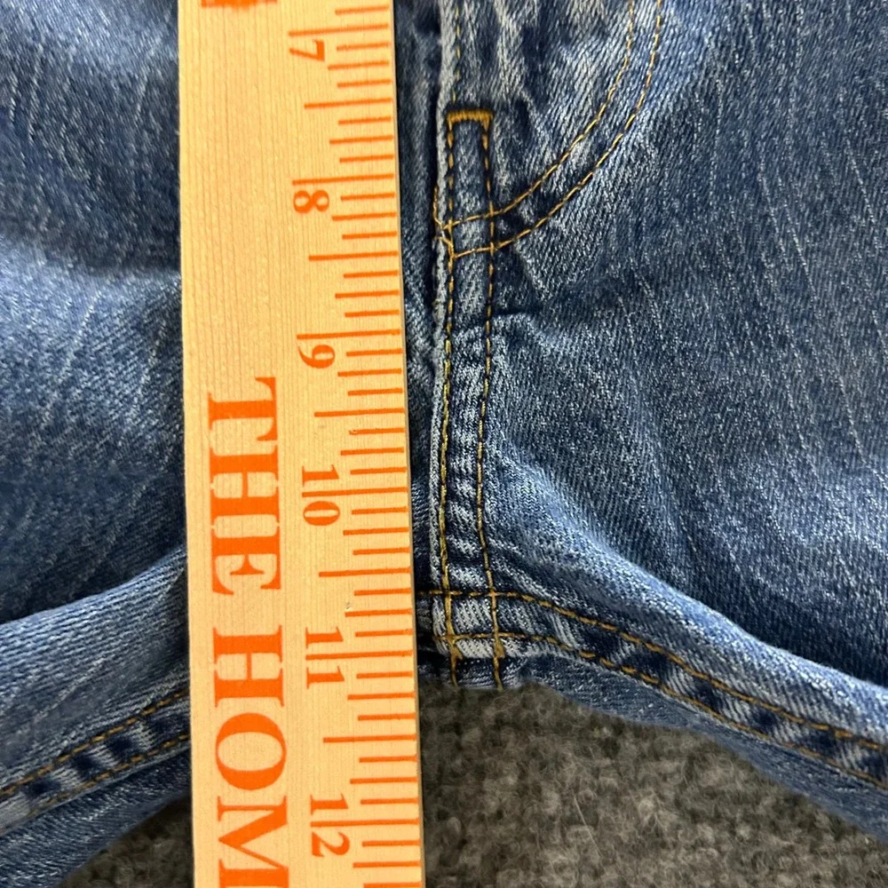 Levi's 505 Jeans Mens Size 34x32 Blue Regular Fit Straight Leg Stretch Denim